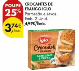 Pingo Doce Crocantes de frango iglo promoção