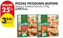 Pingo Doce Pizzas piccolinis buitoni promoção