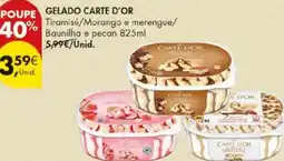 Pingo Doce Gelado carte d'or promoção