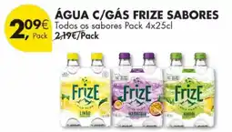 Pingo Doce Água c/gás frize sabores promoção