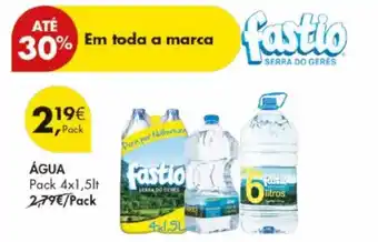 Pingo Doce Água fastio promoção