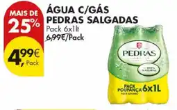 Pingo Doce Água c/gás pedras salgadas promoção