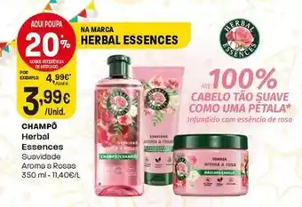 Intermarché Herbal essences - champô promoção