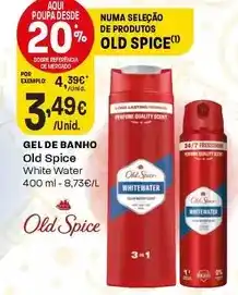Intermarché Old spice - gel de banho promoção