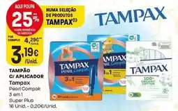 Intermarché Tampax - tampao c/ aplicador promoção