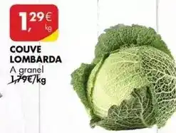 Pingo Doce A+ - couve lombarda promoção