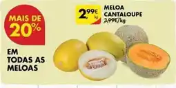 Pingo Doce As - meloa cantaloupe promoção