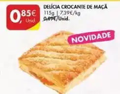 Pingo Doce Delicia crocante de maçã promoção