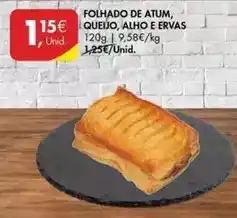 Pingo Doce Folhado de atum, queijo, alho e ervas promoção