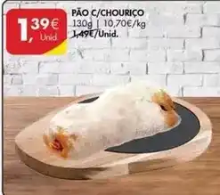 Pingo Doce Pao c/chourico promoção