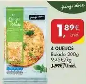 Pingo Doce Pingo doce - 4 queijos promoção