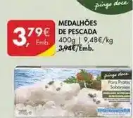Pingo Doce Pingo doce - medalhoes de pescada promoção
