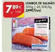 Pingo Doce Lombos de salmão promoção