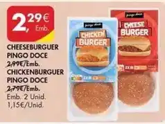 Pingo Doce Pingo doce - cheeseburger pingo doce promoção
