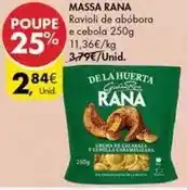 Pingo Doce Rana - massa promoção