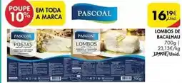 Pingo Doce A+ - lombos de bacalhau promoção