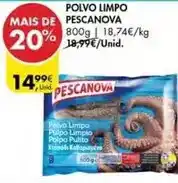 Pingo Doce Pescanova - polvo limpo promoção