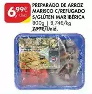 Pingo Doce Mar ibérica - preparado de arroz marisco c/refugado s/gluten mar iberica promoção