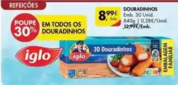 Pingo Doce Iglo - douradinhos promoção