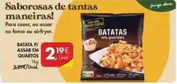 Pingo Doce Pingo doce - batata p/ assa em quartos promoção