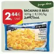 Pingo Doce A+ - bacalhau a bras promoção