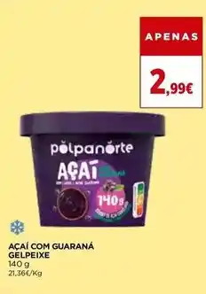 El Corte Inglés Gelpeixe - açai com guarana promoção
