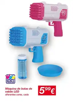 kik Máquina de bolas de sabão LED promoção