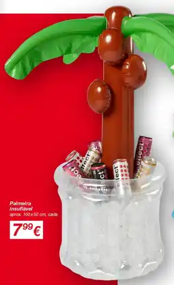 kik Palmeira insuflável promoção