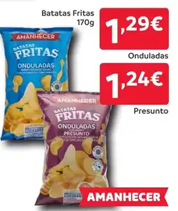 Amanhecer Batatas Fritas Onduladas promoção