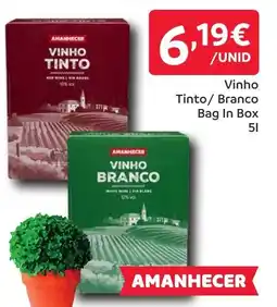Amanhecer Vinho Tinto/ Branco promoção