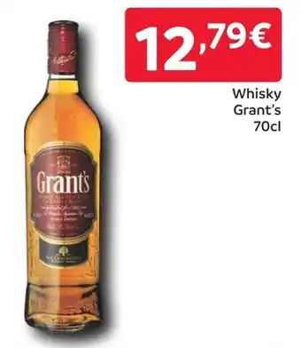 Amanhecer Whisky Grant's promoção