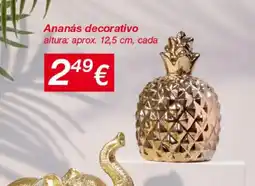 kik Ananás decorativo promoção