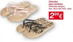 kik Chinelos para senhora promoção