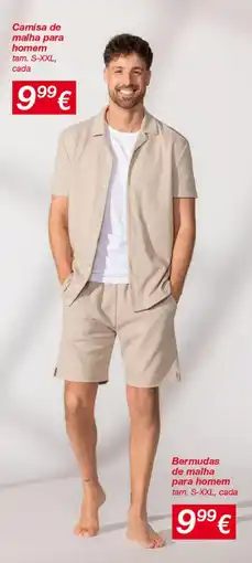 kik Bermudas de malha para homem promoção
