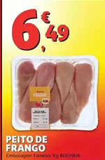 Auchan Peito de frango promoção