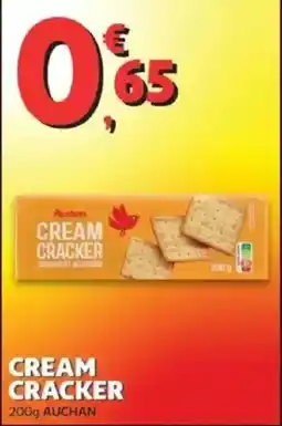 Auchan Cream cracker promoção