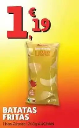 Auchan Batatas fritas promoção