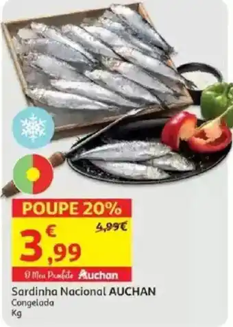 Auchan Sardinha Nacional AUCHAN promoção
