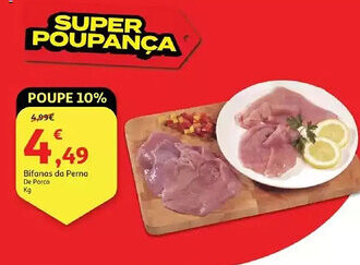 Auchan Bifanas da Perna De Porco promoção