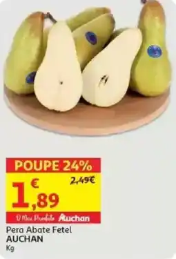 Auchan Pera Abate Fetel AUCHAN promoção