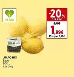 El Corte Inglés Limao bio promoção