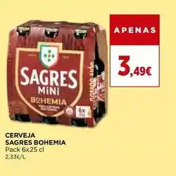 El Corte Inglés Sagres - cerveja bohemia promoção
