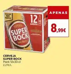 El Corte Inglés Super bock - cerveja pack 12x33 cl promoção