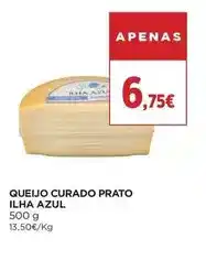 El Corte Inglés Ilha azul - queijo curado prato promoção