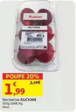 Auchan Nectarina AUCHAN promoção