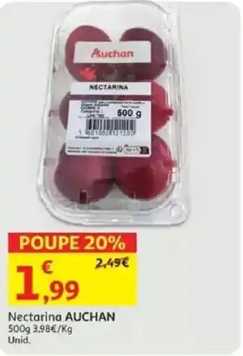 Auchan Nectarina AUCHAN promoção