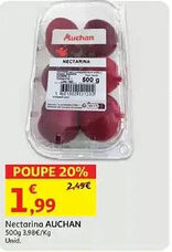 Auchan Nectarina AUCHAN promoção