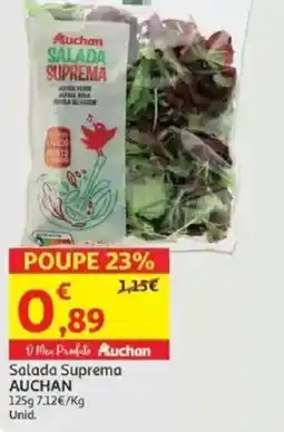 Auchan Salada Suprema AUCHAN promoção