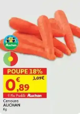 Auchan Cenoura Auchan promoção