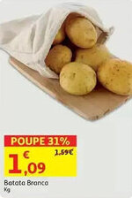 Auchan Batata Branca promoção